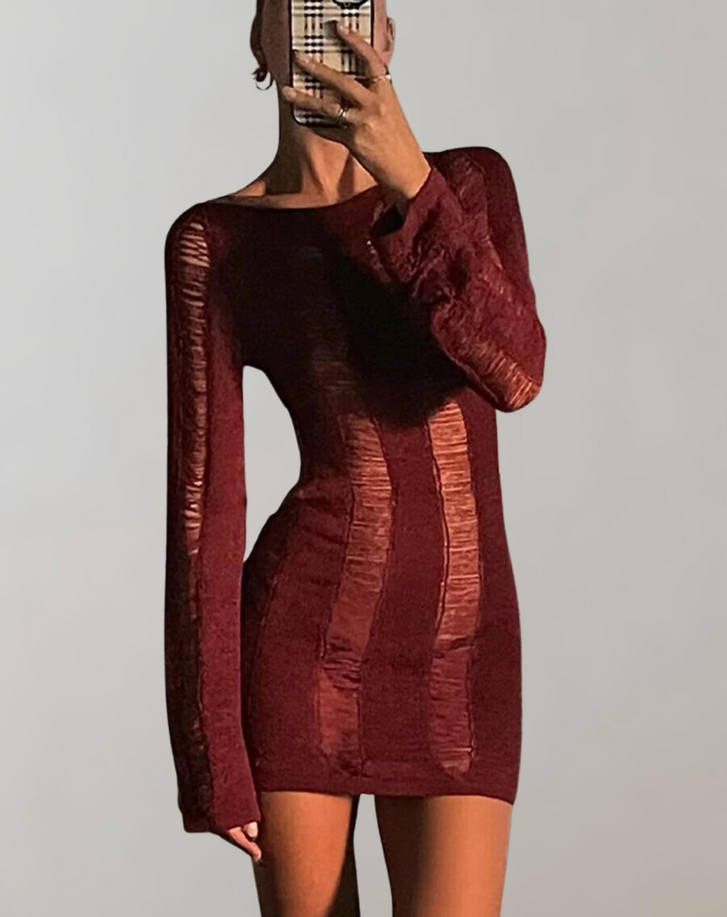 GR - Langärmeliges Minikleid