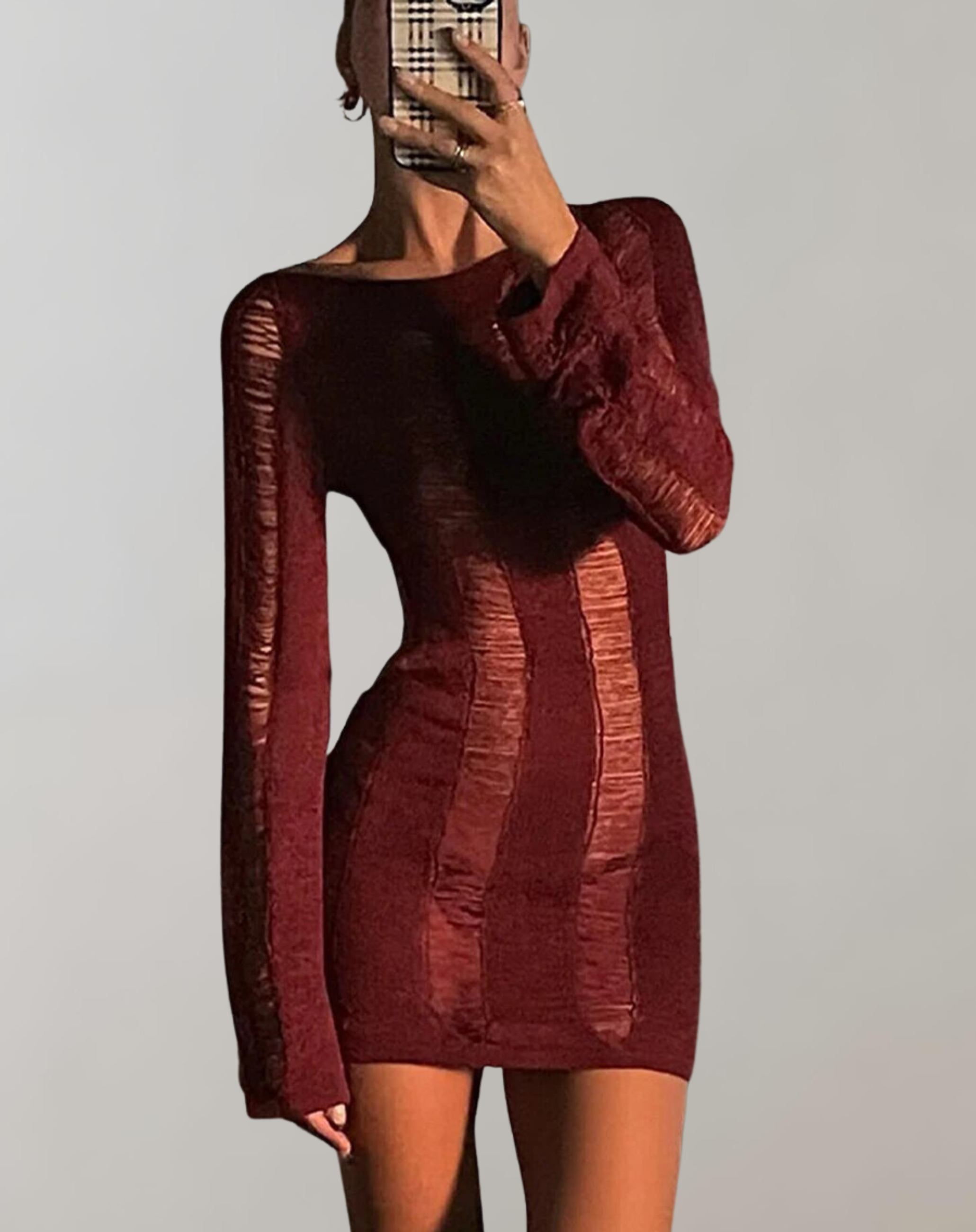 GR - Langärmeliges Minikleid