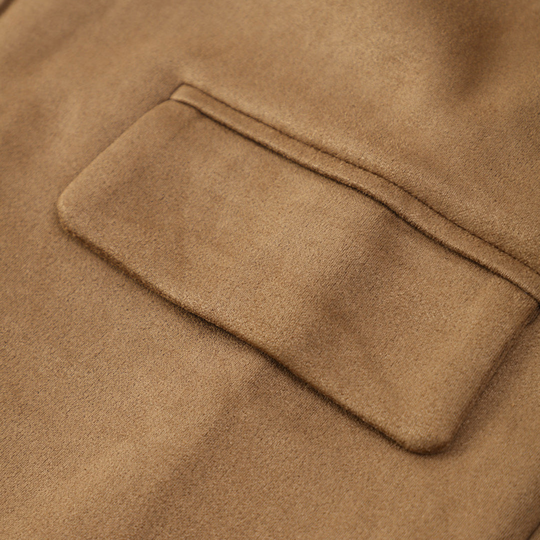 Elegant suede jacket