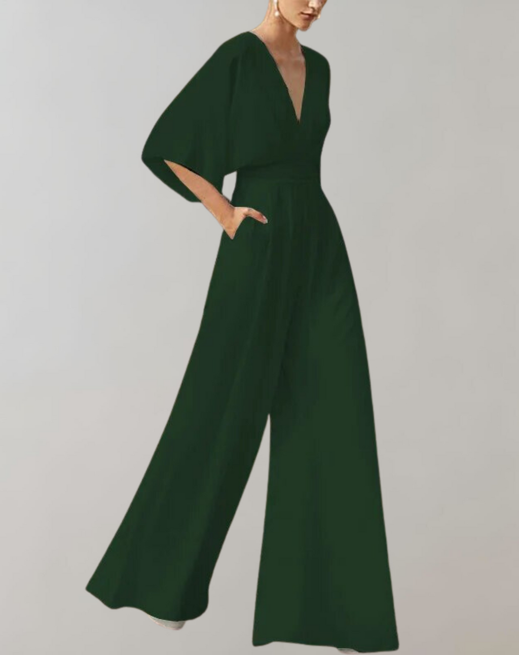 GR | Casual wide-leg romper