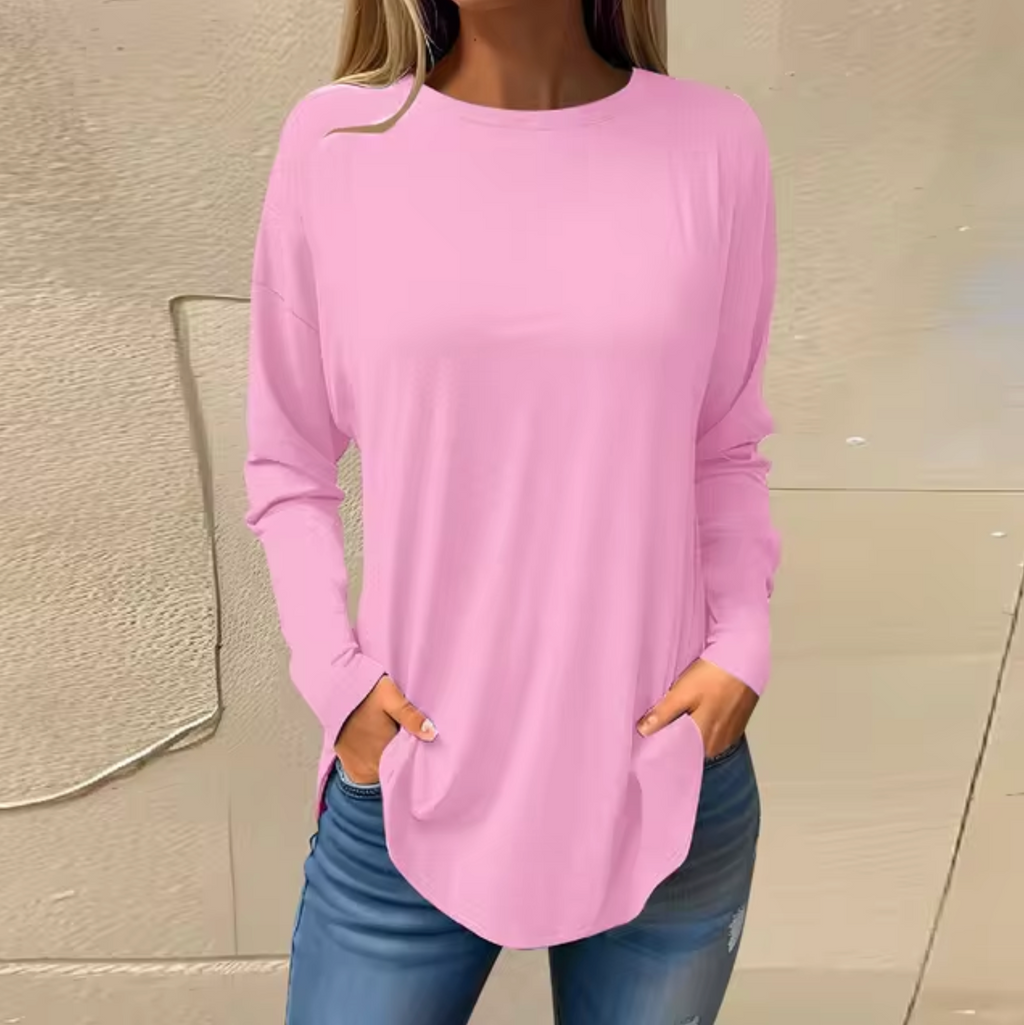 GR - Round neck sweater made of cotton