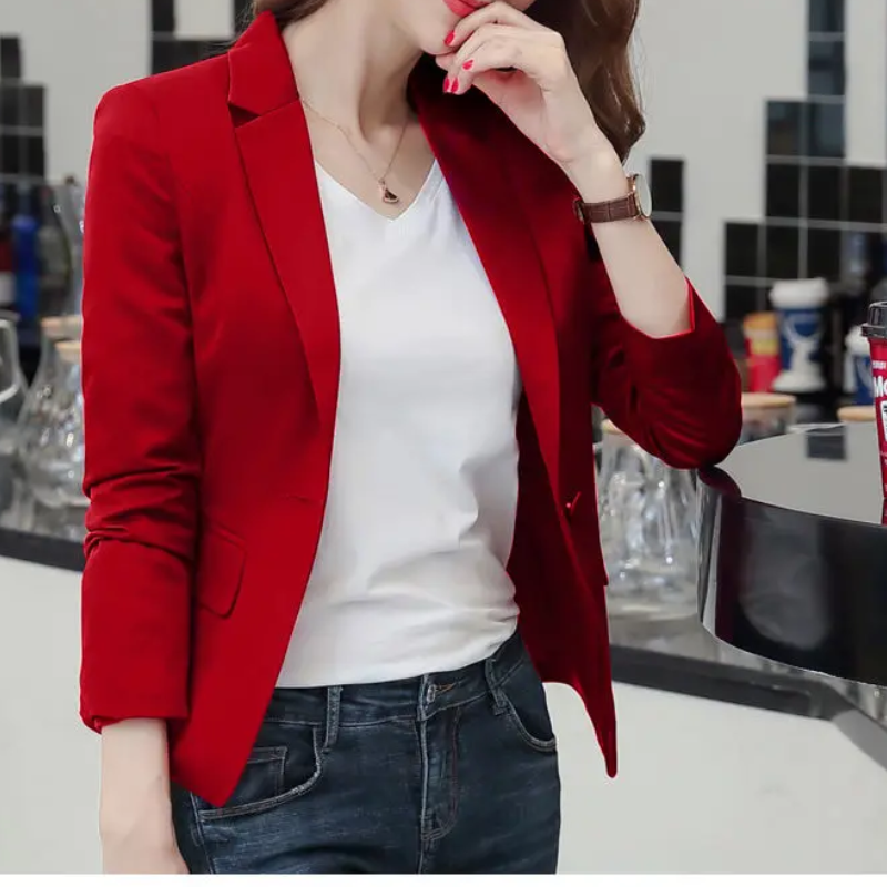 GR | Elegant women's blazer with long sleeves, ideal for work