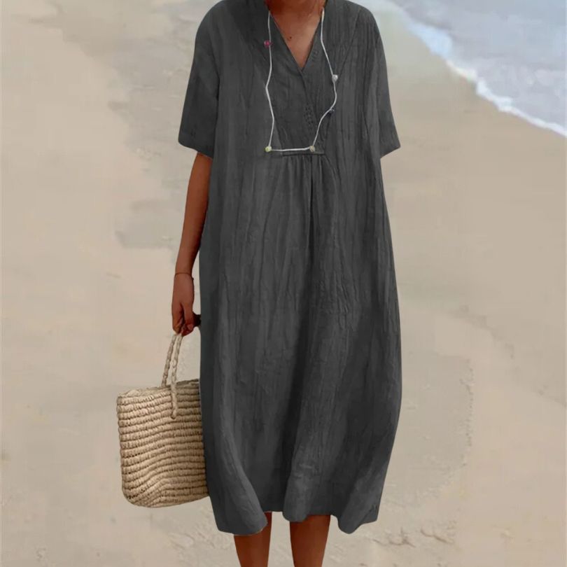 GR | Comfortable linen dress