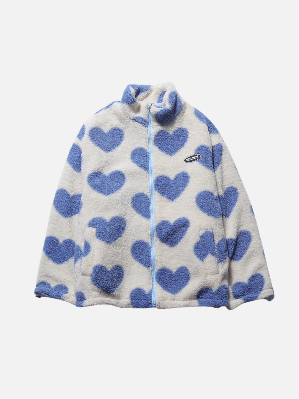 GR | Fleece-lined zip-up jacket 