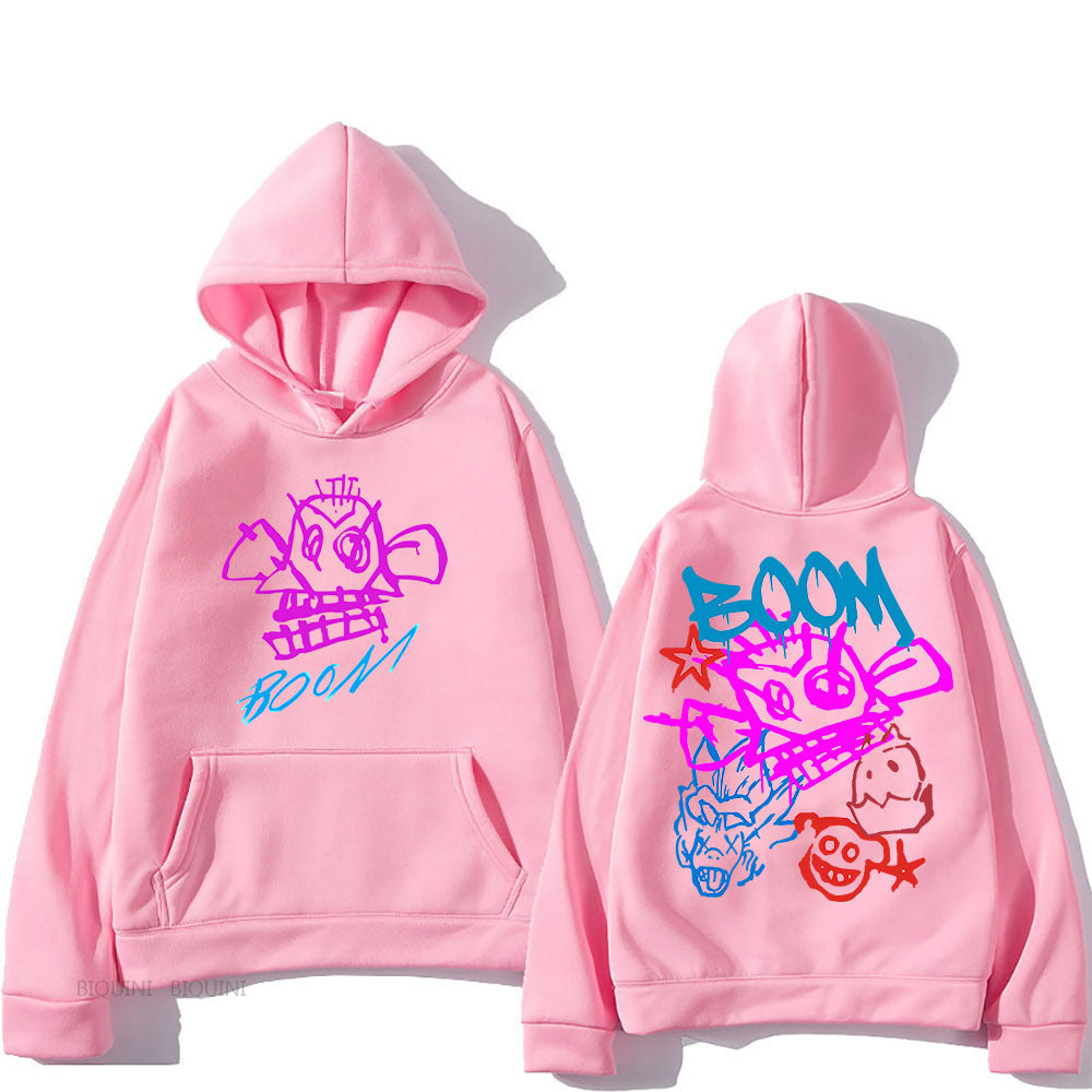 GR | Arcane Jinx cartoon long sleeve hoodie