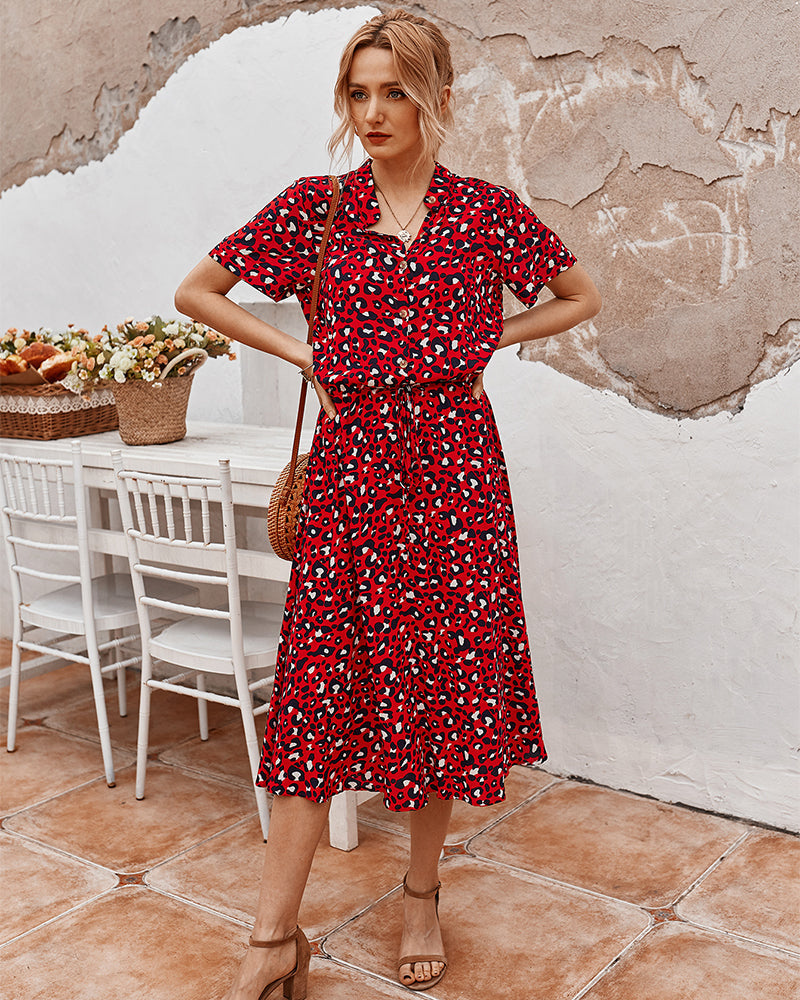 GR | Hemdkleid Für Damen Midi