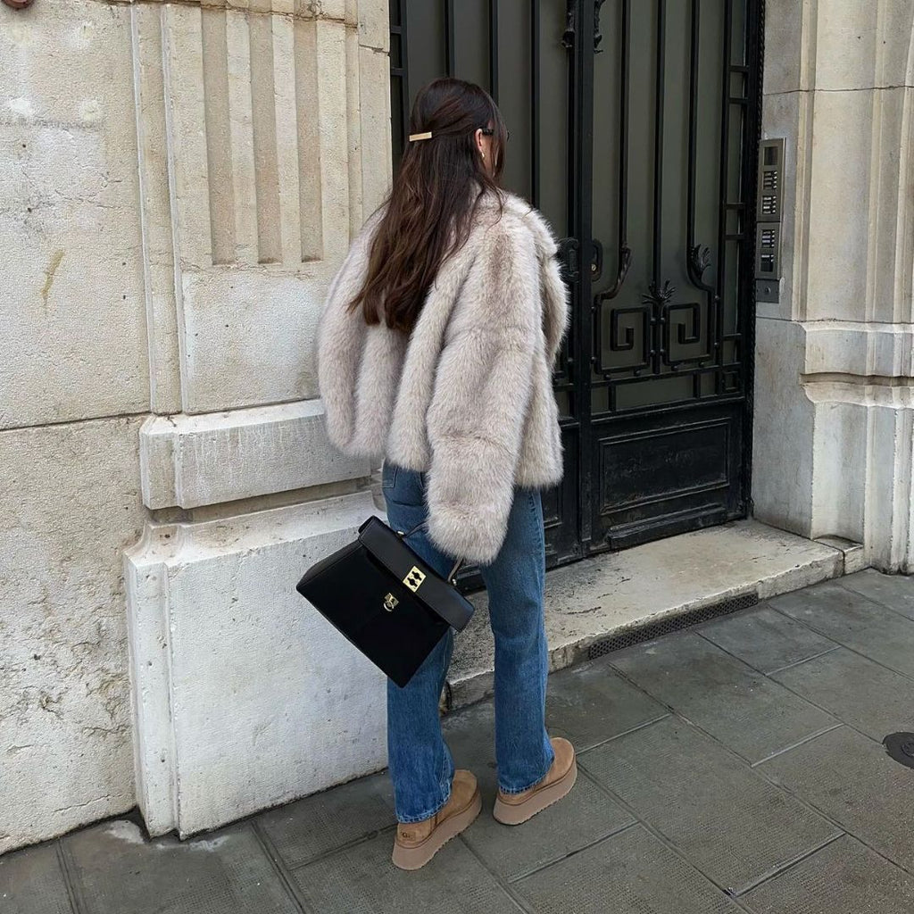 GR - Fur Coat For Women