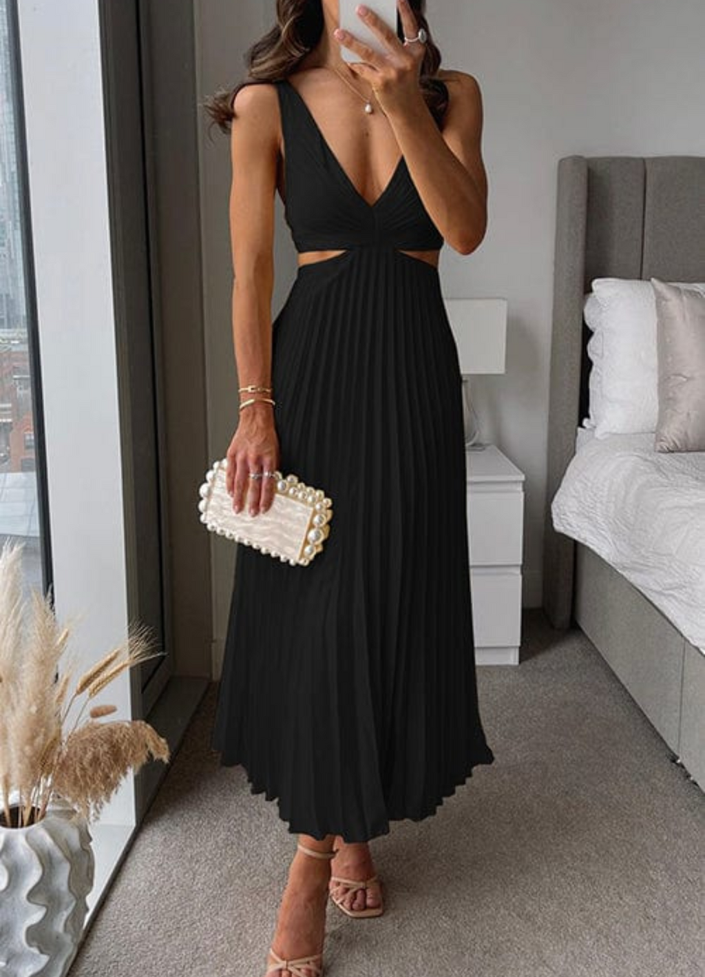 GR | Backless Evening Dress for Women Maxi