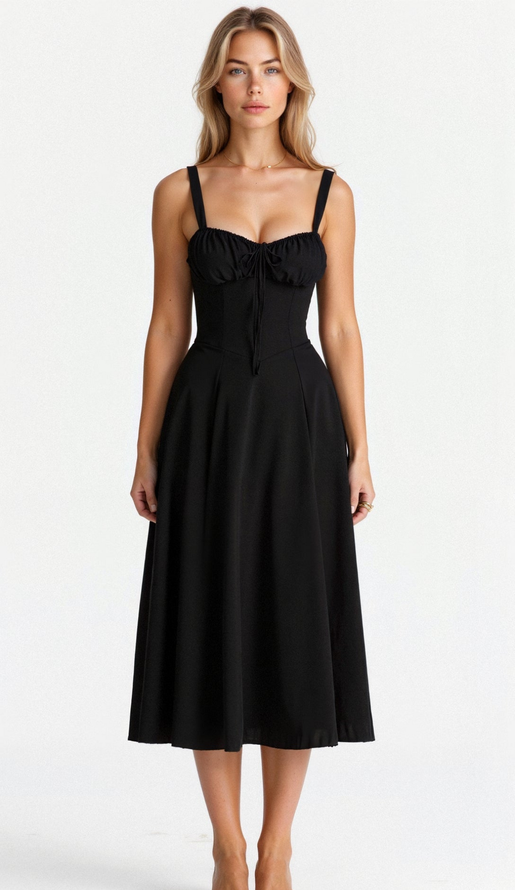 GR | Blumen Kleid für Frauen Midi