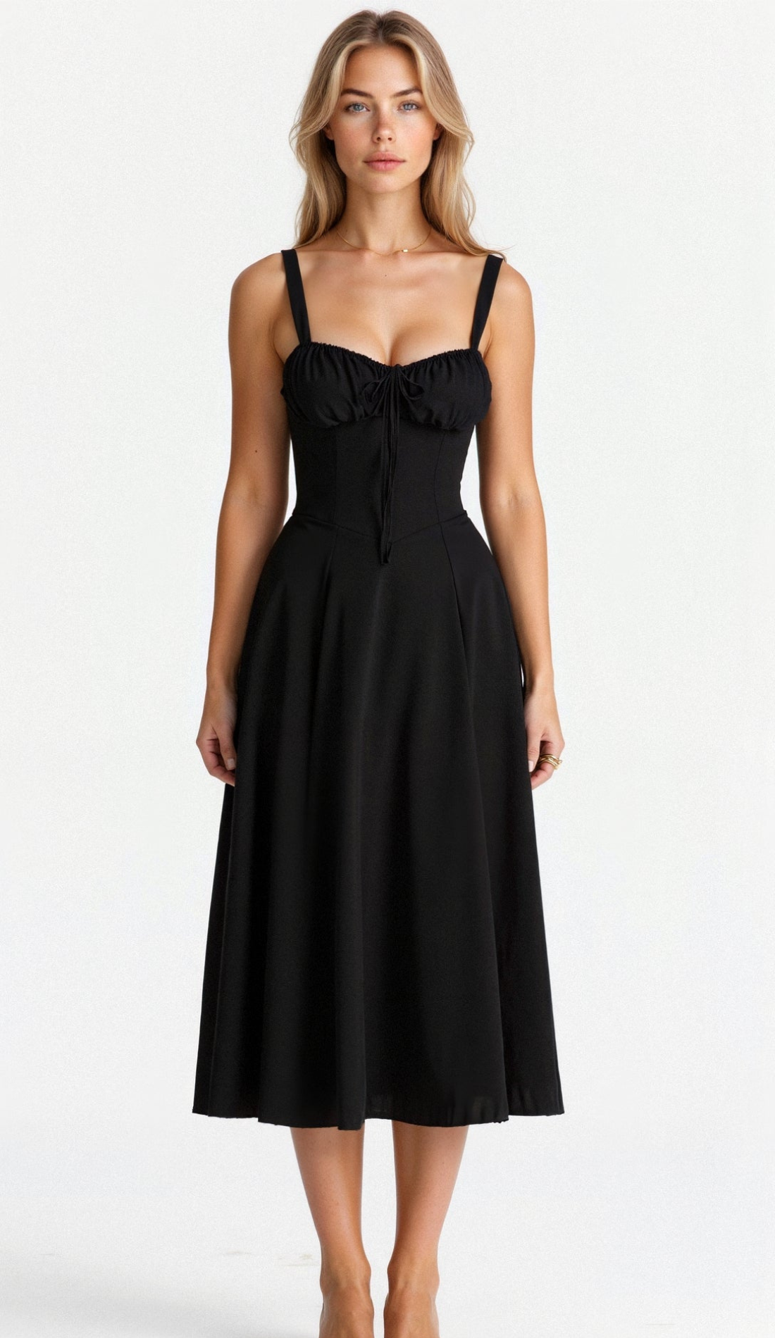 GR | Blumen Kleid für Frauen Midi