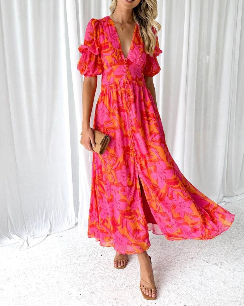 GR | Pink Maxi Dress