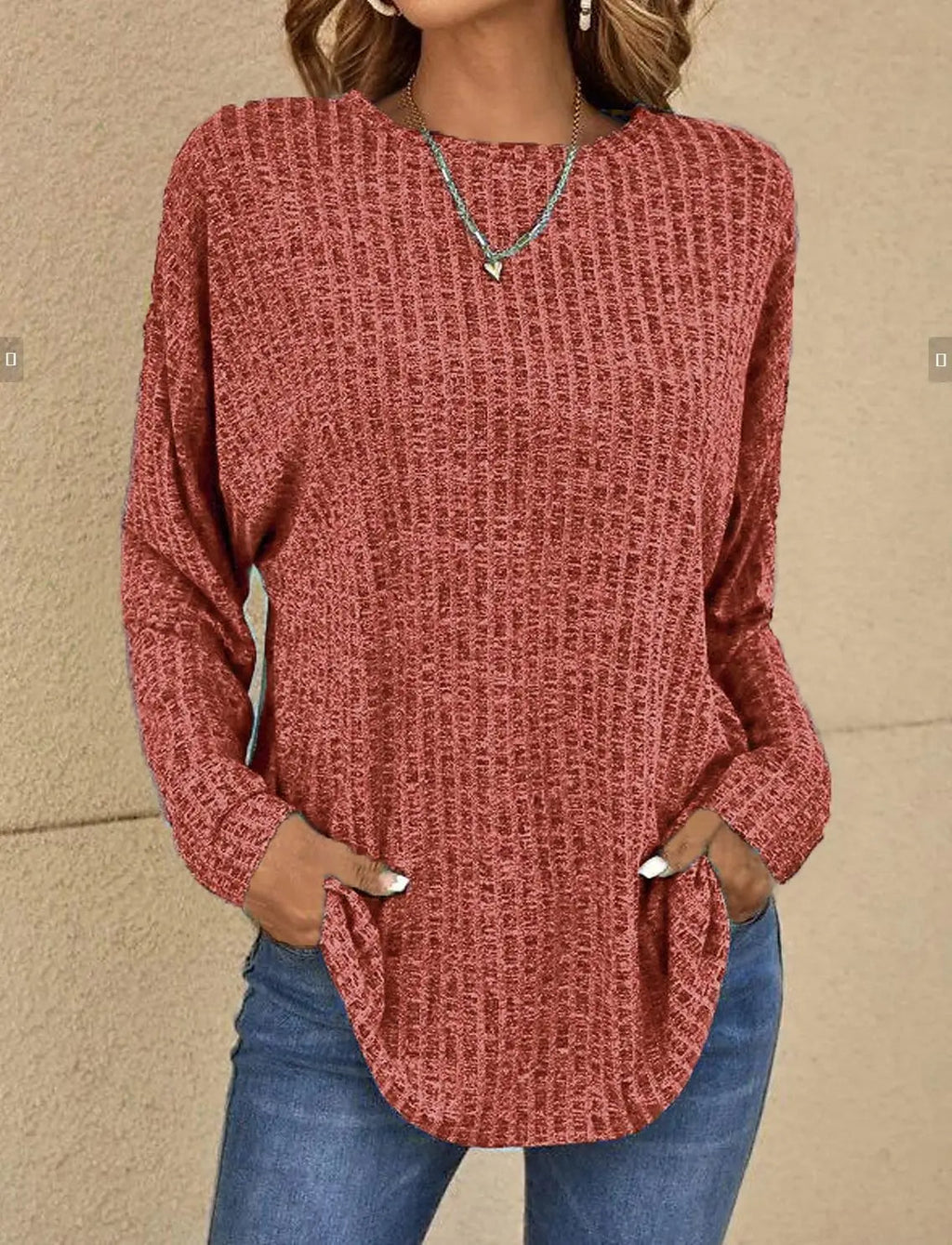 SOLID COLOR EVERY-DAY TOP