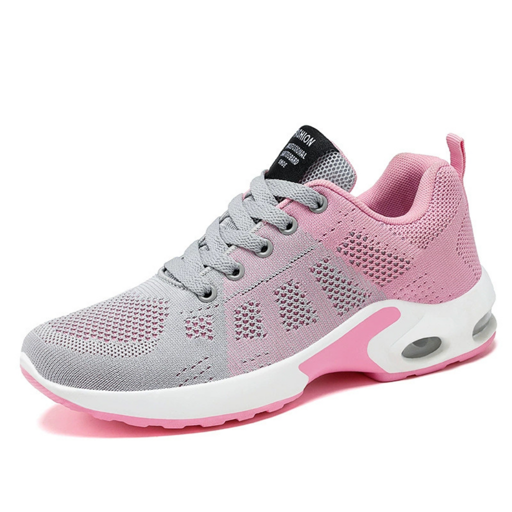 GR | Breathable sports shoes with cushioned sole for women