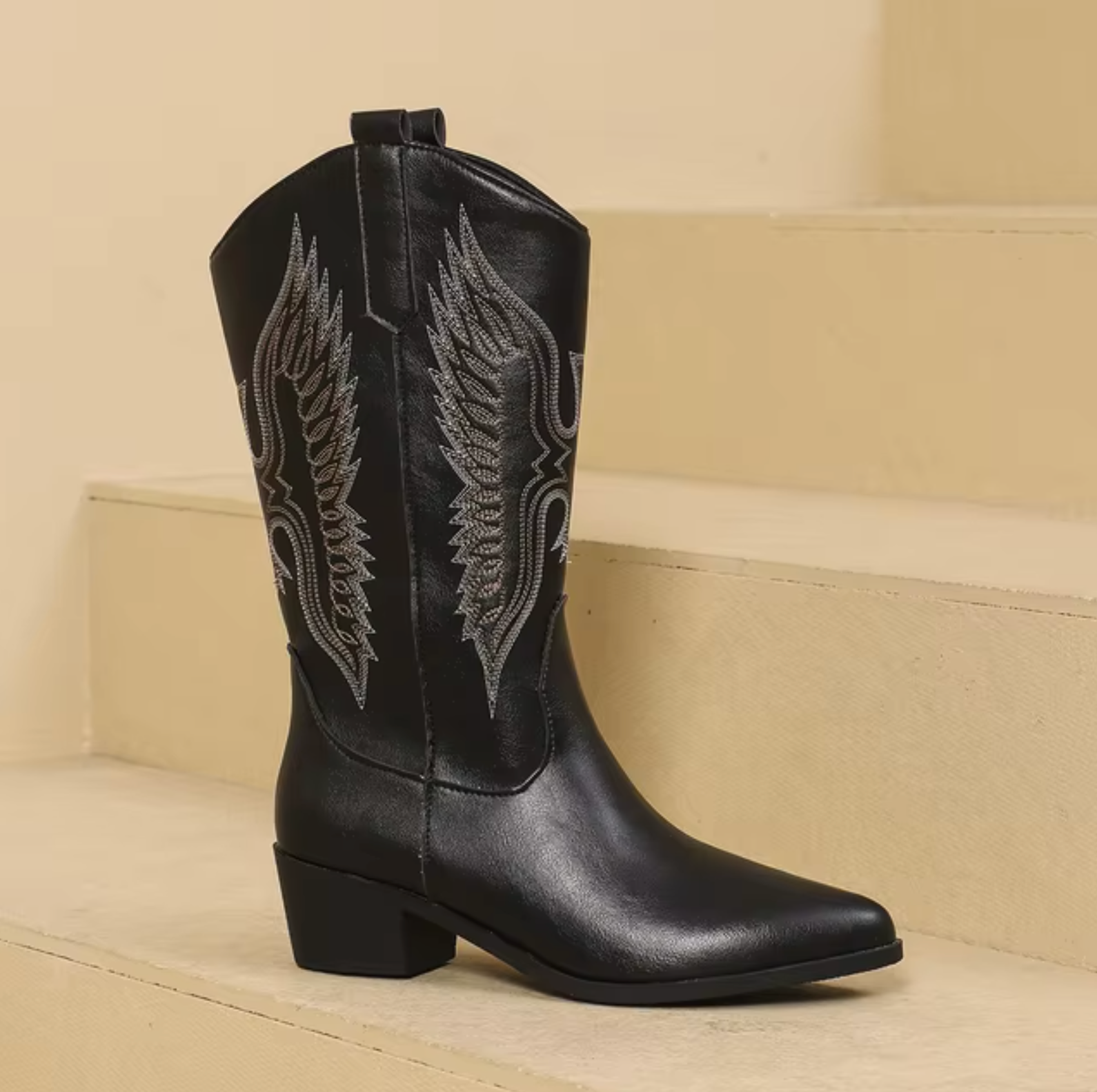 GR | Leather Cowgirl Boots