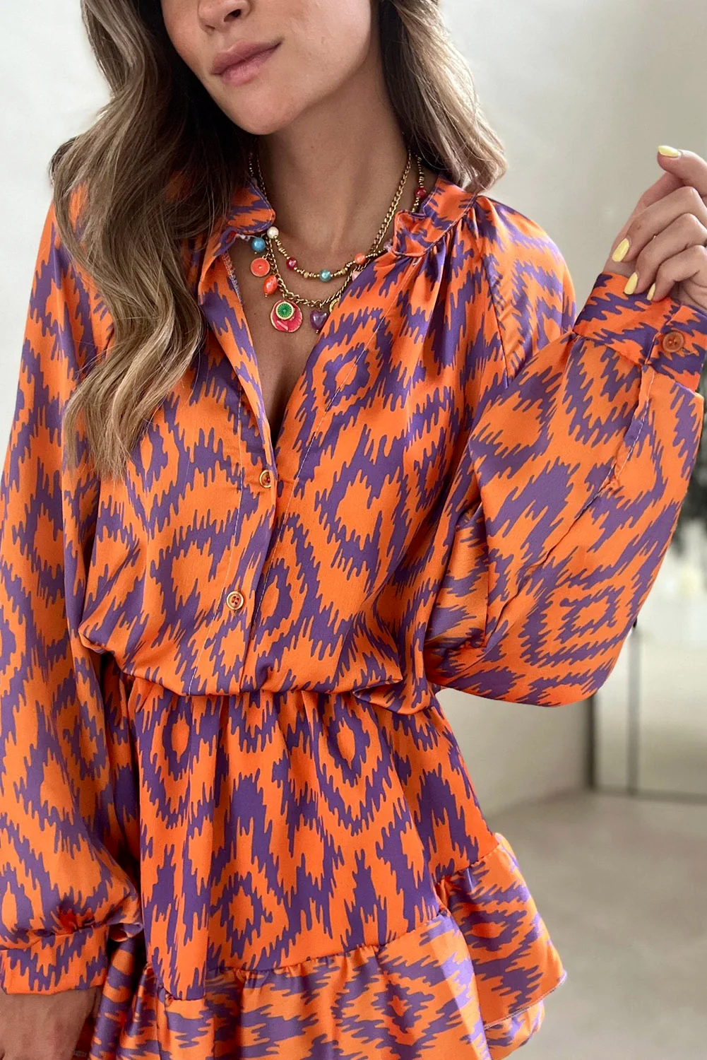 Tribal Charm Bubble Romper