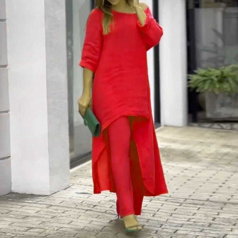 GR | Top and trousers for women