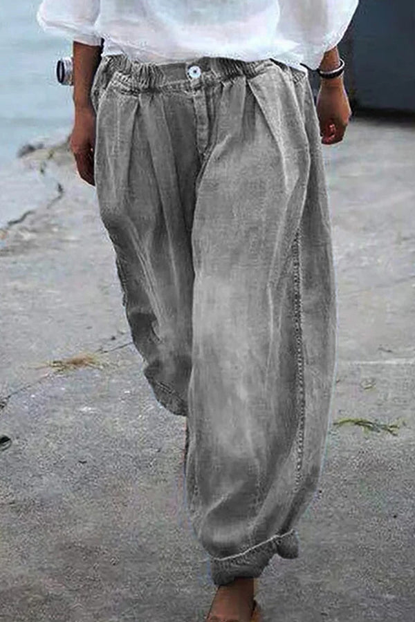 GR | Bohemian Floral Printed Oversized Harem Pants 