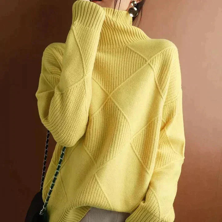 GR - Stylischer Rollkragenpullover