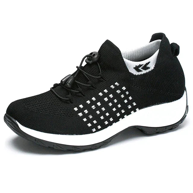GR - Breathable Slip-On Walking Shoes for Women | Lightweight Mesh Slip-On Hiking Sneakers for Women
