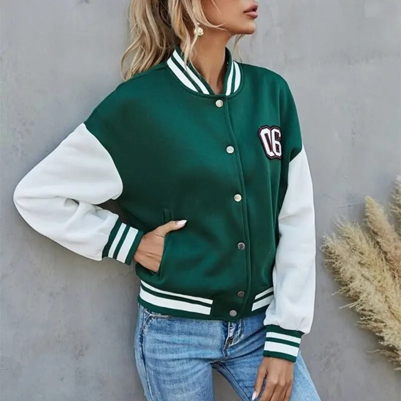 GR | Stylish bomber jacket with zipper