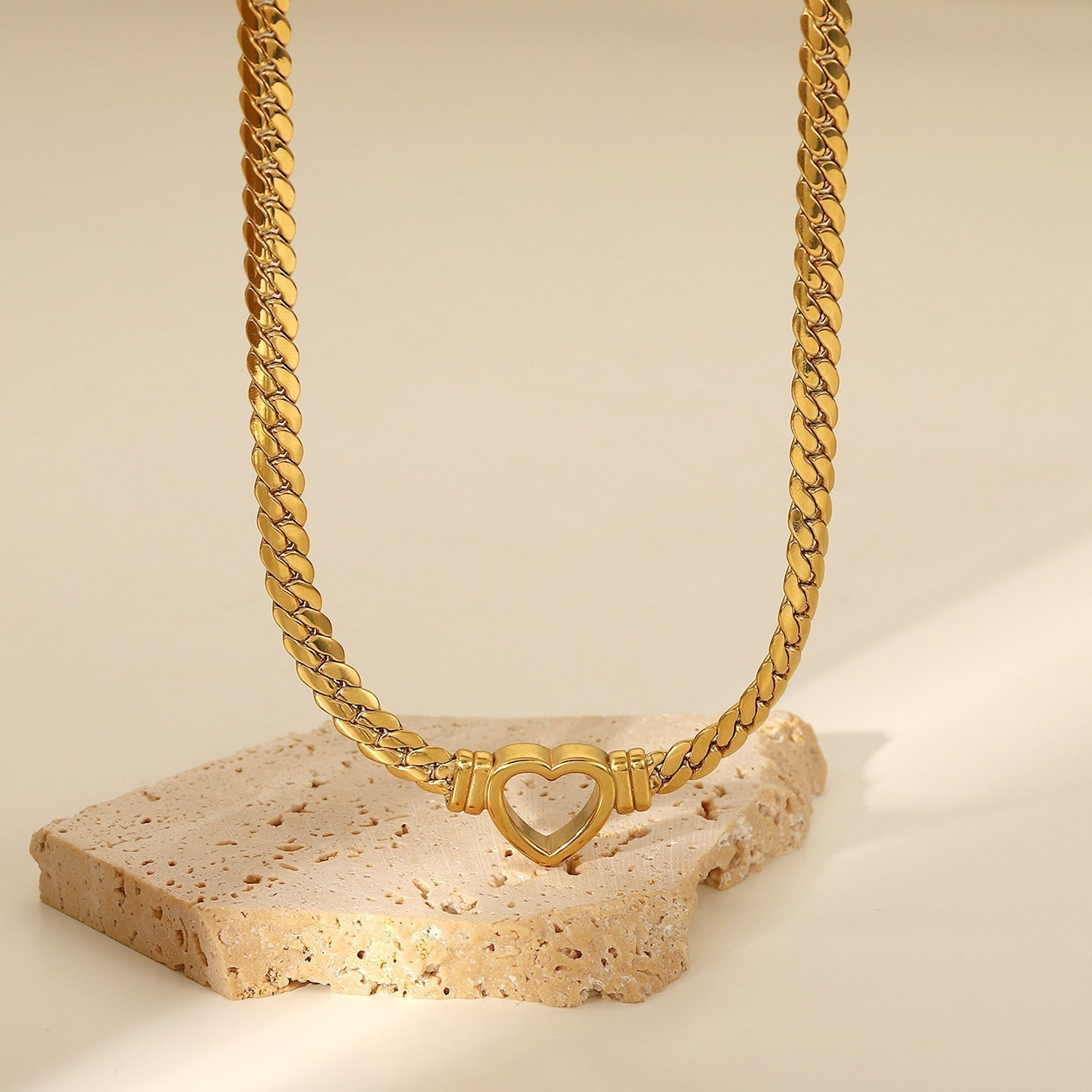 GR | Cuban Heart Necklace
