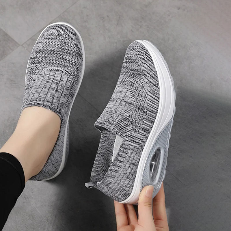 GR | Breathable Slip-on Sneakers with Ergonomic Sole for Women