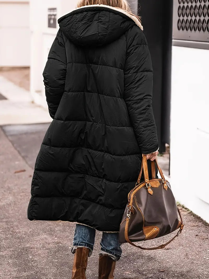 GR | Reversible fleece puffer jacket