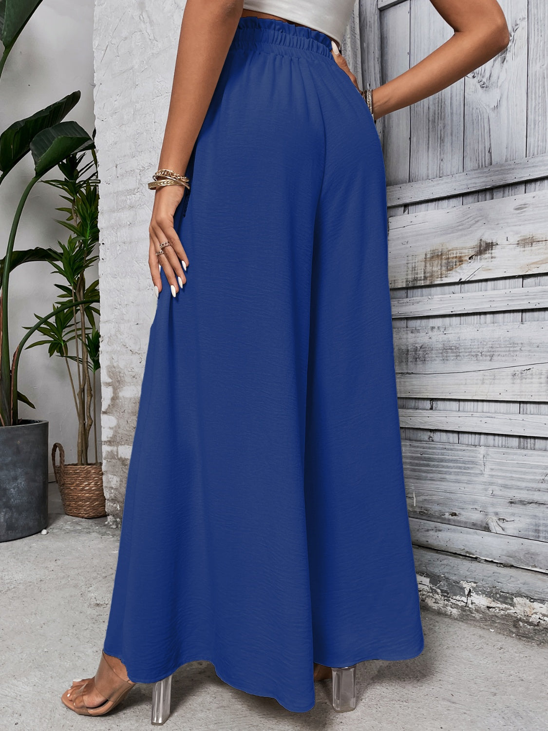 GR | Ärmelloses Pailletten Rundhals Mini Kleid