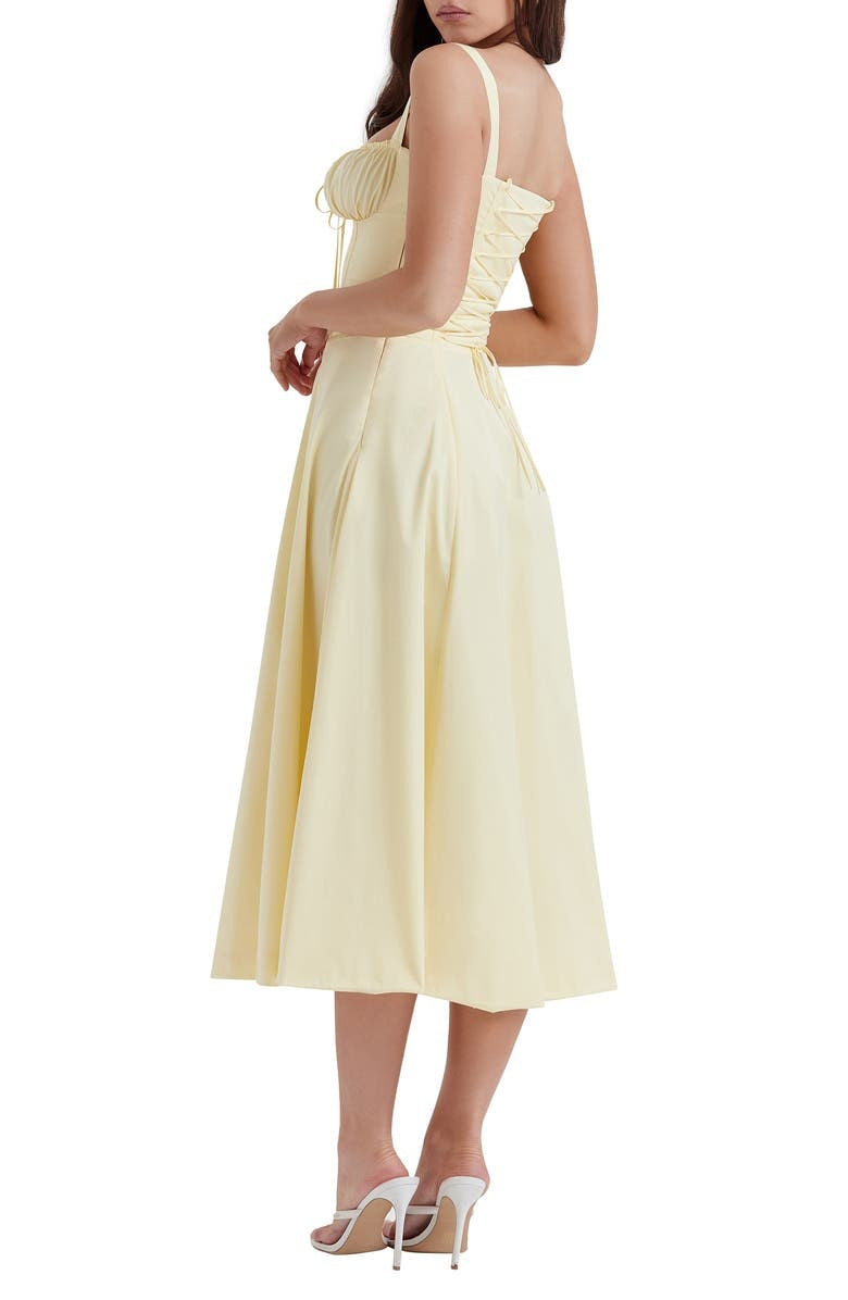 Waist dress bustier design 