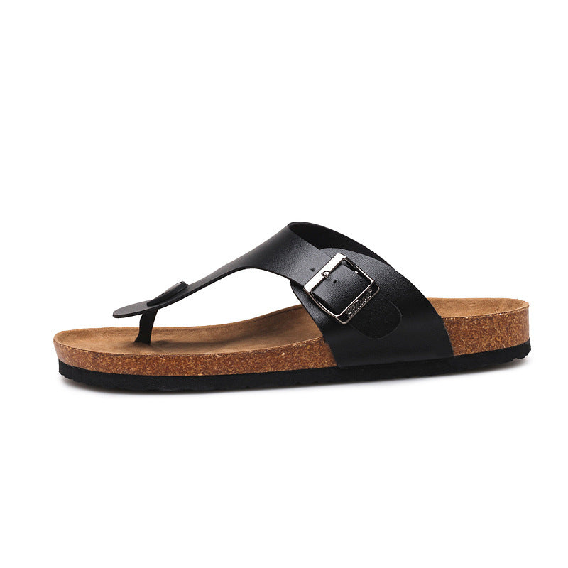 GR | Summer flip flops made of cork