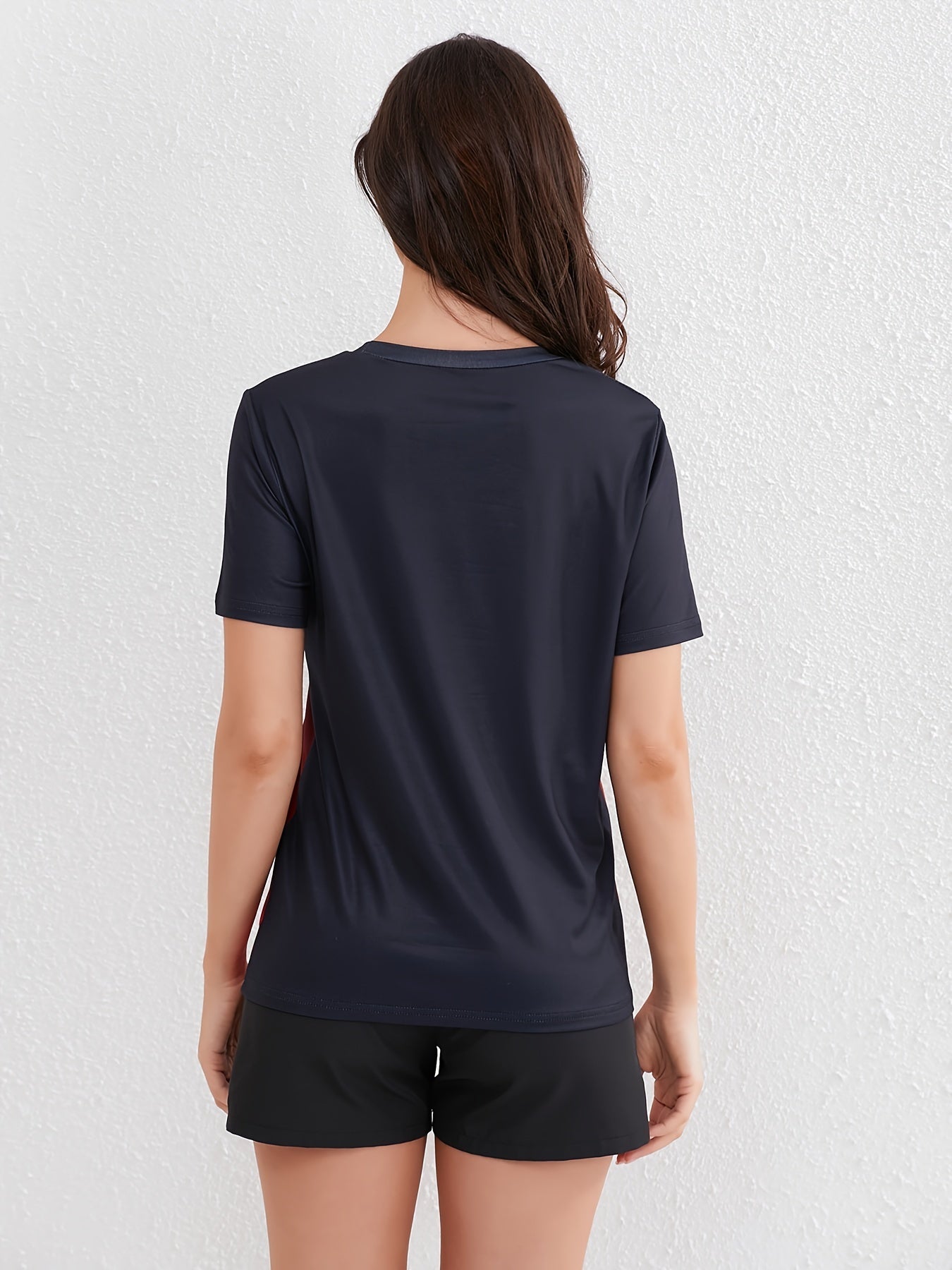 GR | Women's Ombre Short-Sleeved Sport T-Shirt