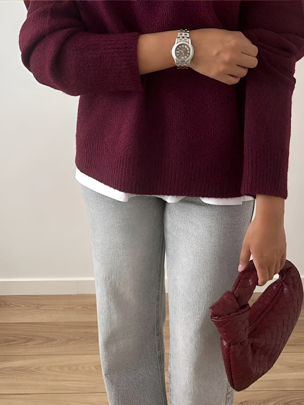 GR | Weicher Strickpullover