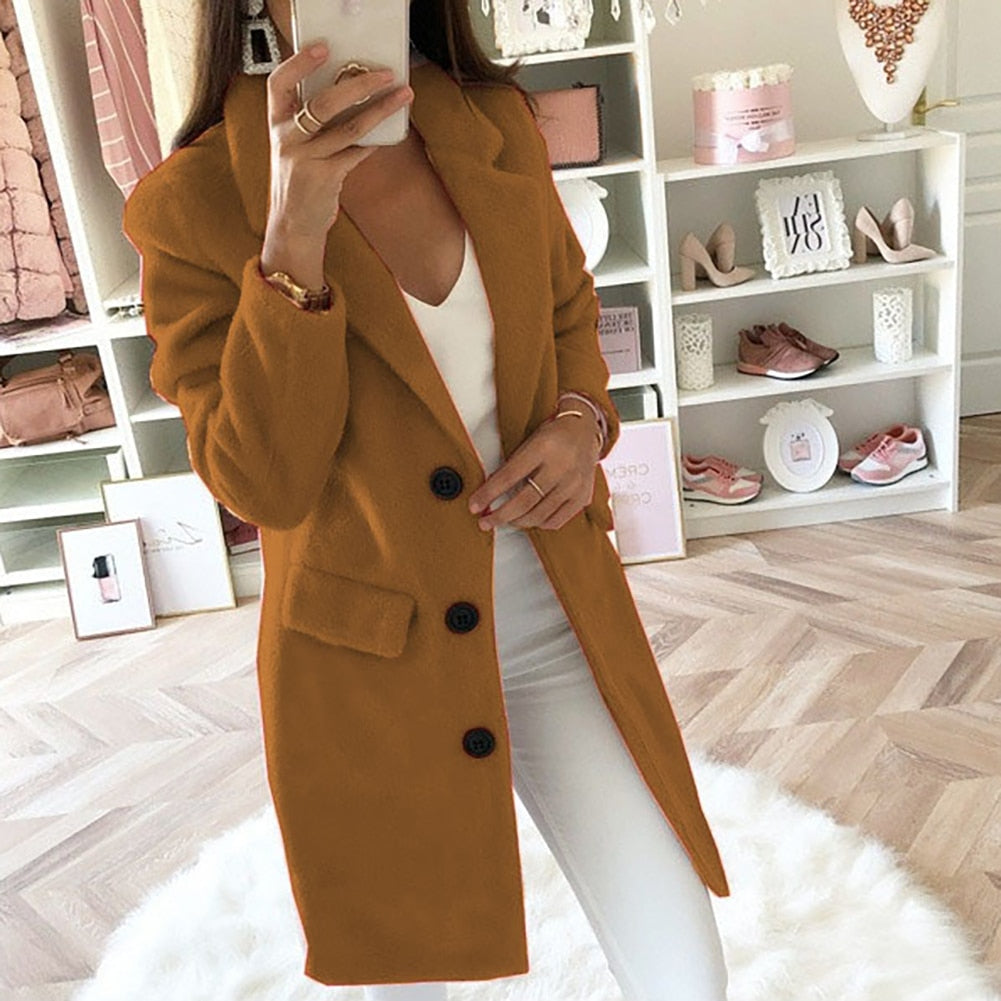 GR - Fashionable, warm and comfortable coat