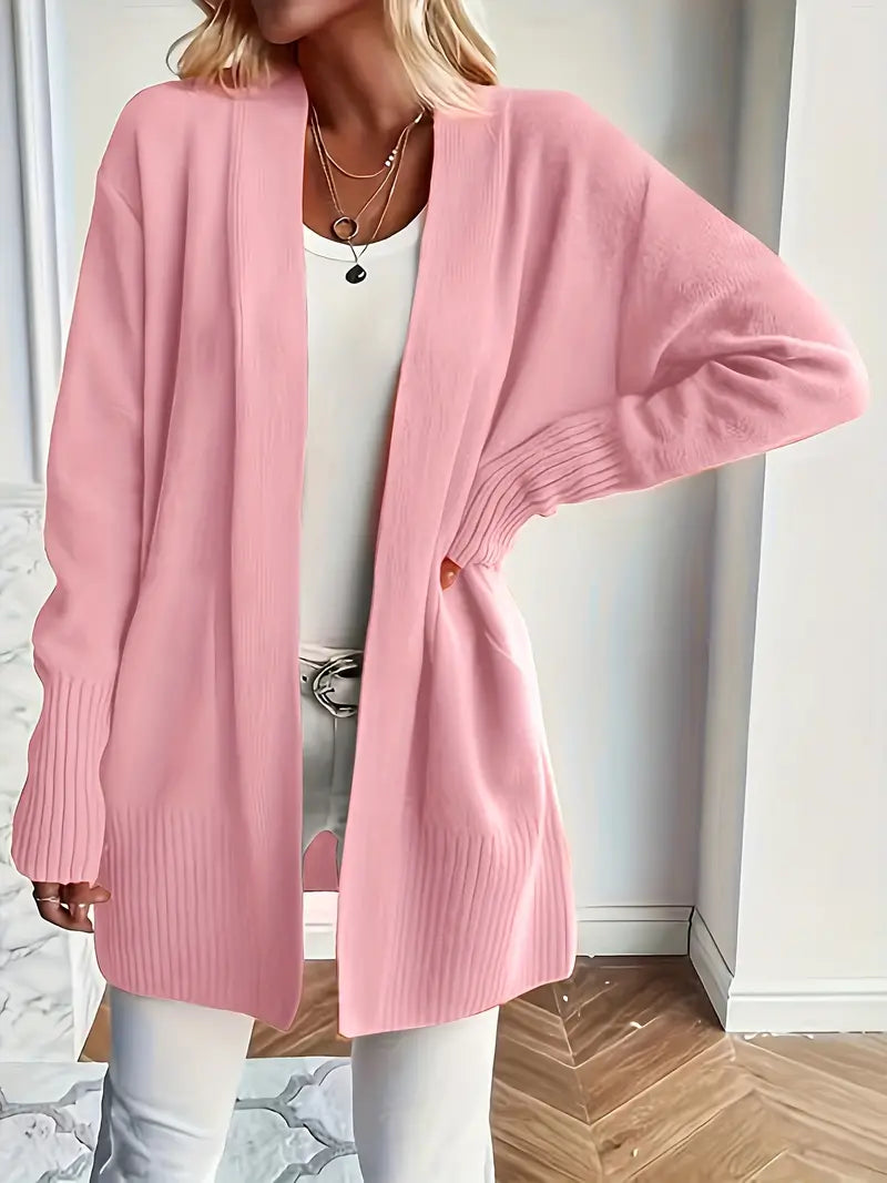GR | Strickjacke mit offener Vorderseite für Damen