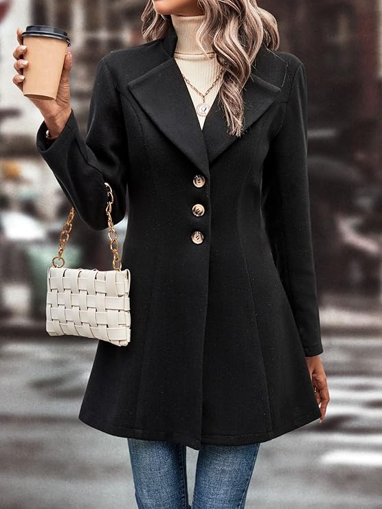 GR | Tailored blazer jacket for women - sophisticated long jacket