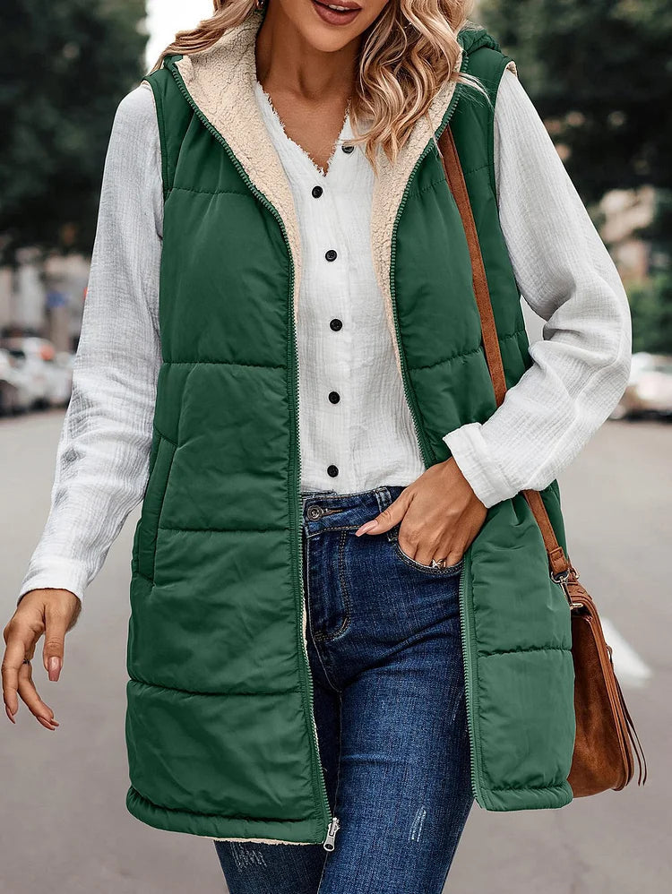 GR | Jamia Reversible Hooded Vest