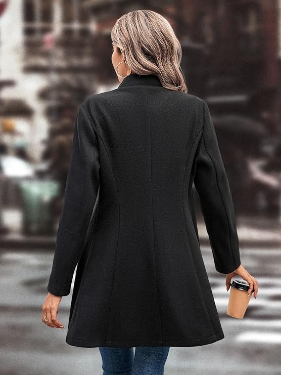 GR | Tailored blazer jacket for women - sophisticated long jacket