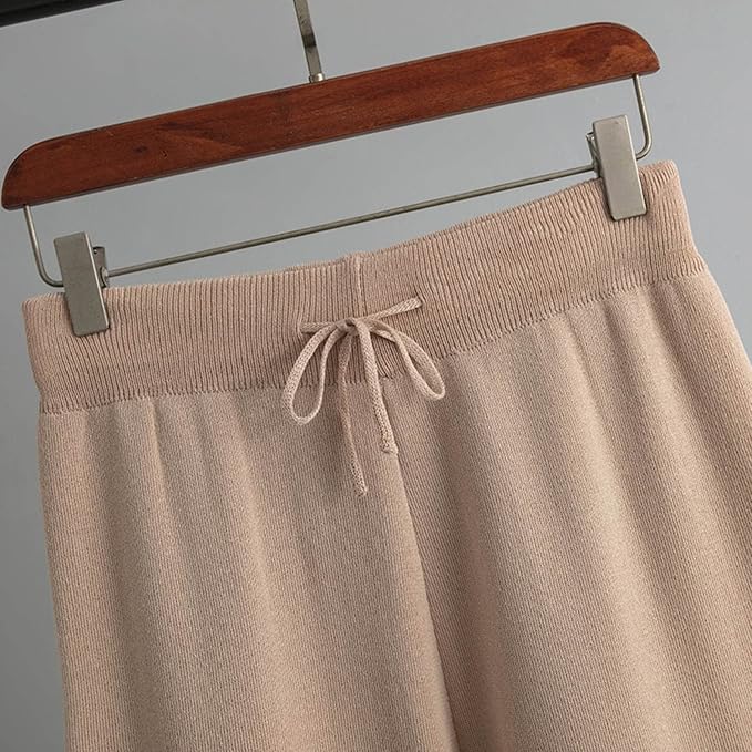 GR | Elegant short-sleeved two-piece set made of ice silk