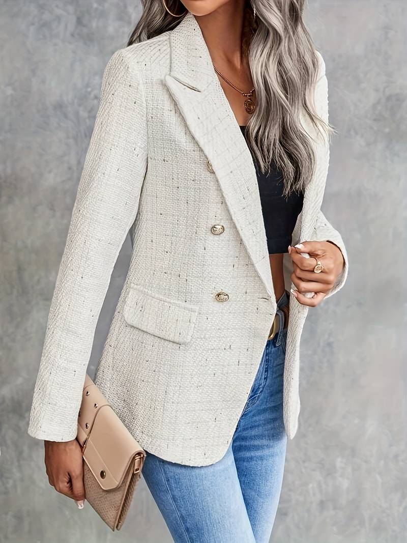 GR | Long-sleeved blazer with lapel collar for women | Stylish and elegant