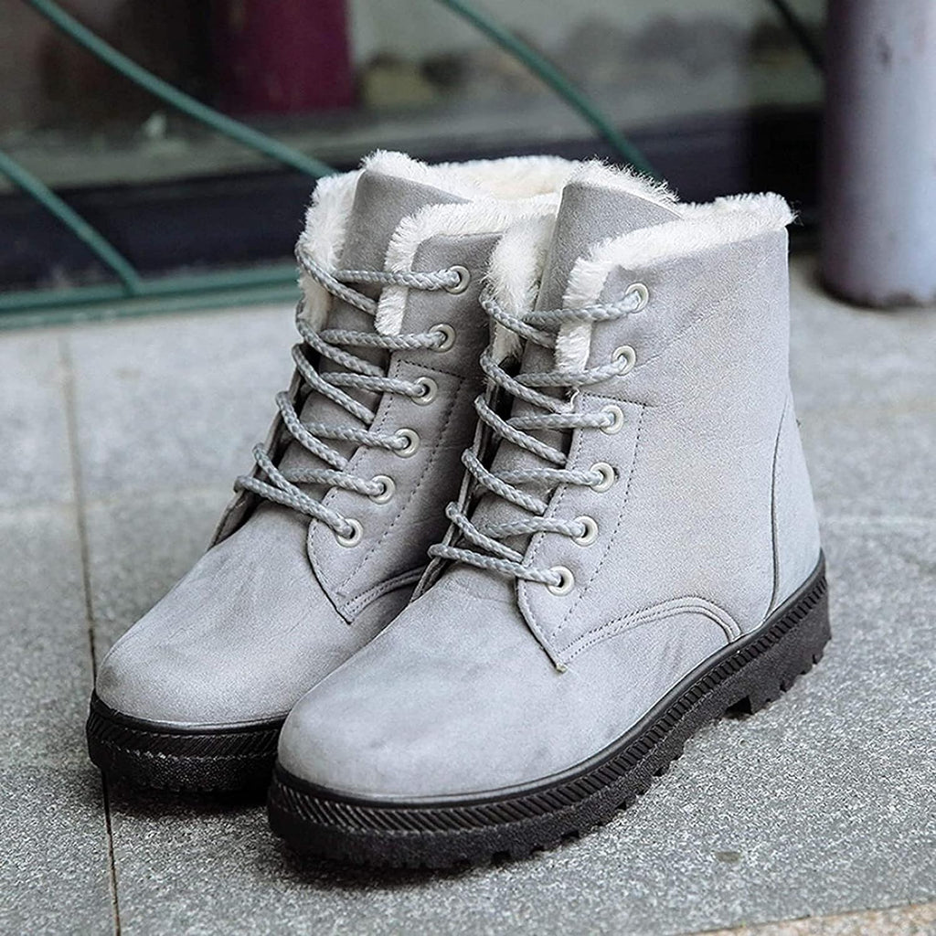 GR | Non-slip snow boots with laces