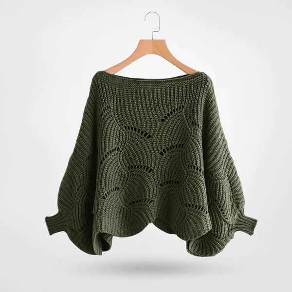 Knitted Batwing Sweater