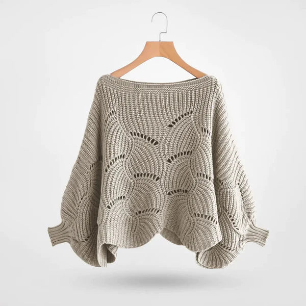 Knitted Batwing Sweater