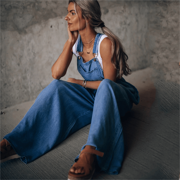 GR | Women's Denim Jumpsuit