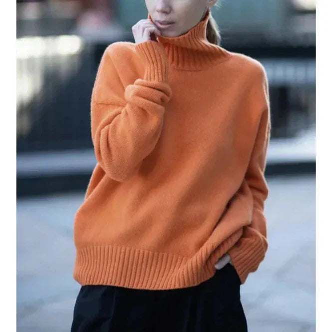 GR | Stylish Autumn Classic Turtleneck Sweaters for Women