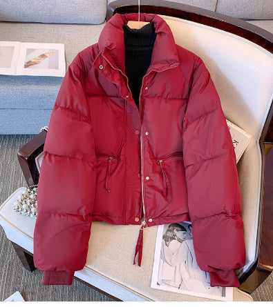 GR | Parka jacket with stand-up collar and double closure