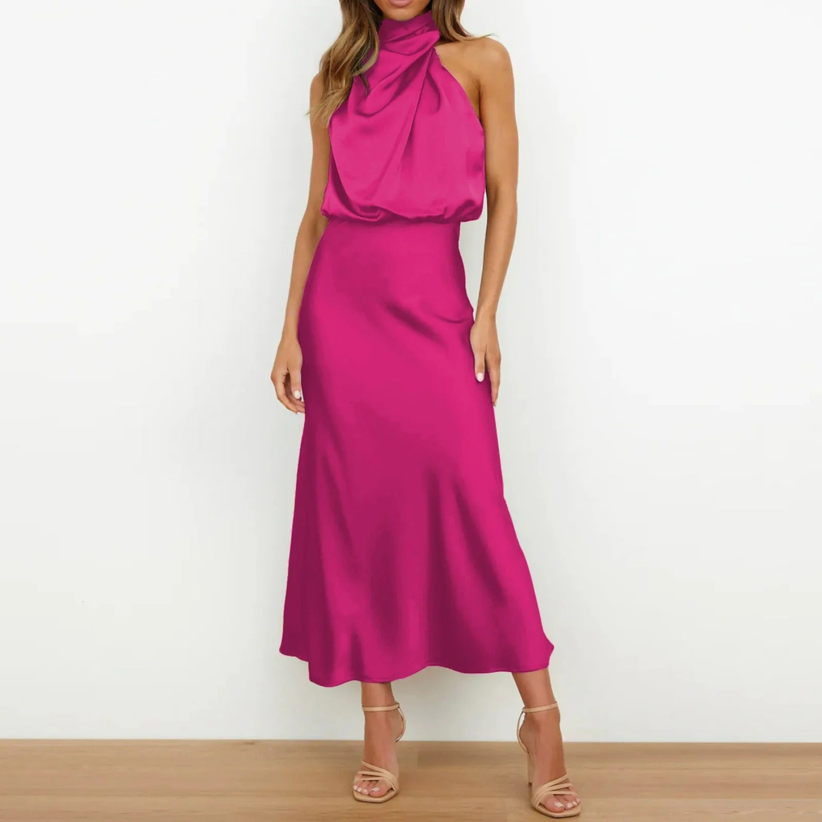GR | Satin Partykleid