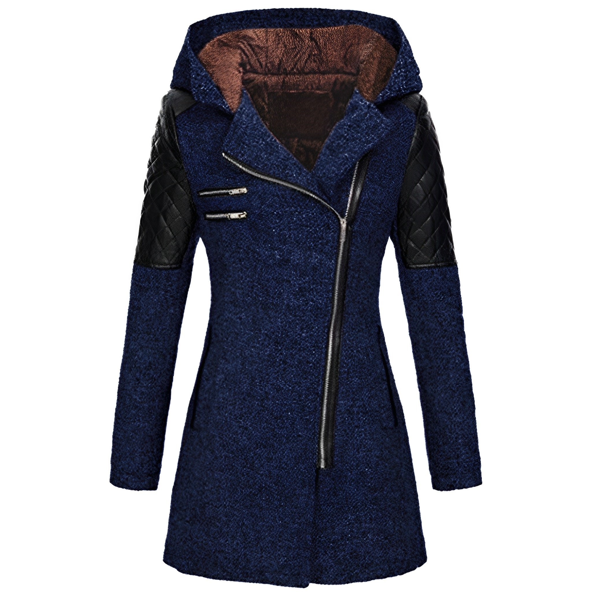 GR | Winter Wool Trench Coat with Hood
