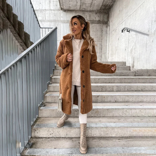 Stylish soft coat