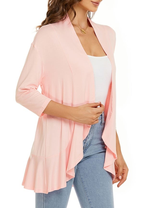 GR | Elegant open-front women's jacket