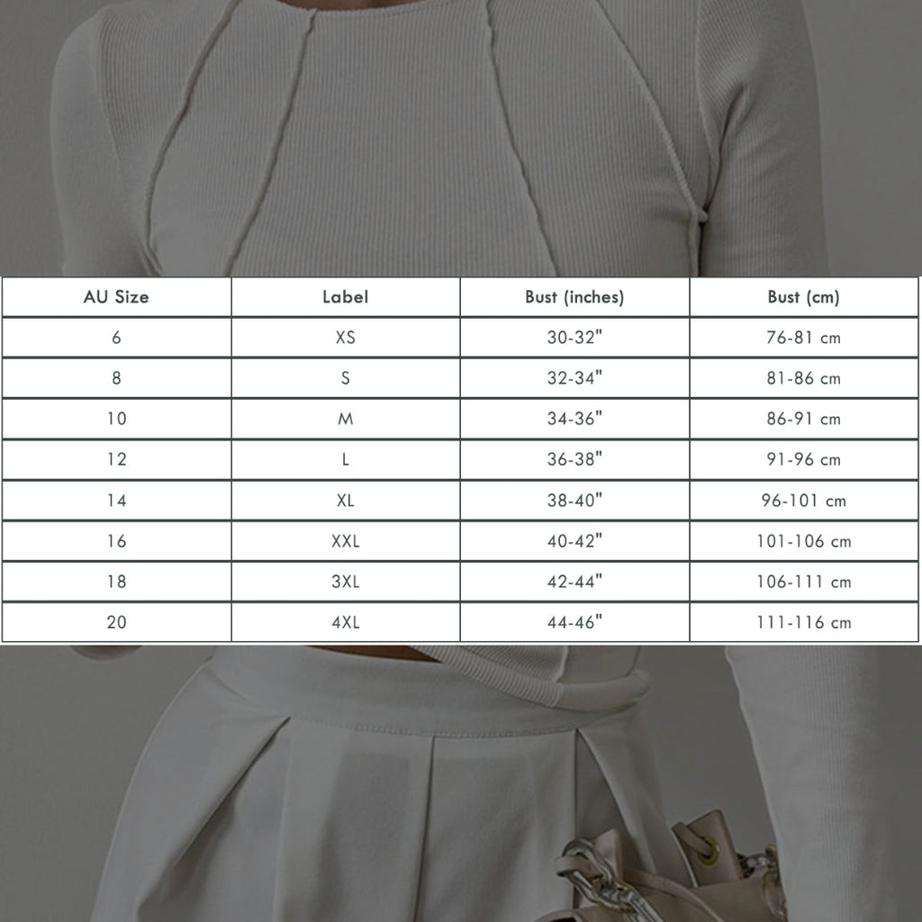 GR | Stylish ribbed shirt with seam accents